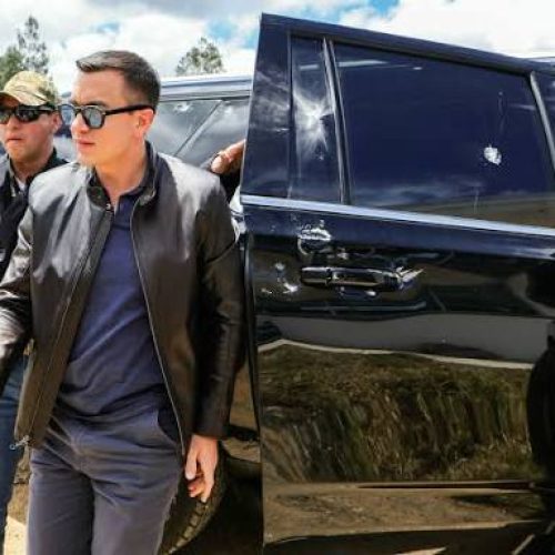 Équateur : le président Daniel Noboa échappe à une attaque contre son cortège