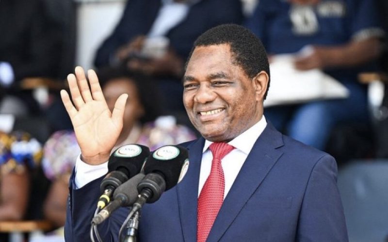 Le président Hichilema reconduit à la tête de la Zambie