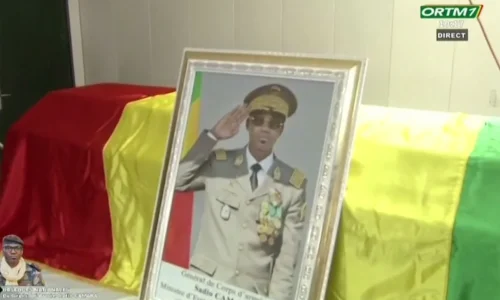 Mali : hommage national à Sadio Camara sous haute sécurité à Bamako