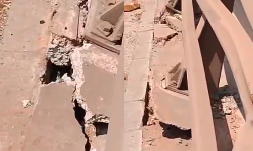 Keur Massar : inquiétude autour du pont fissuré moins de trois ans après son inauguration