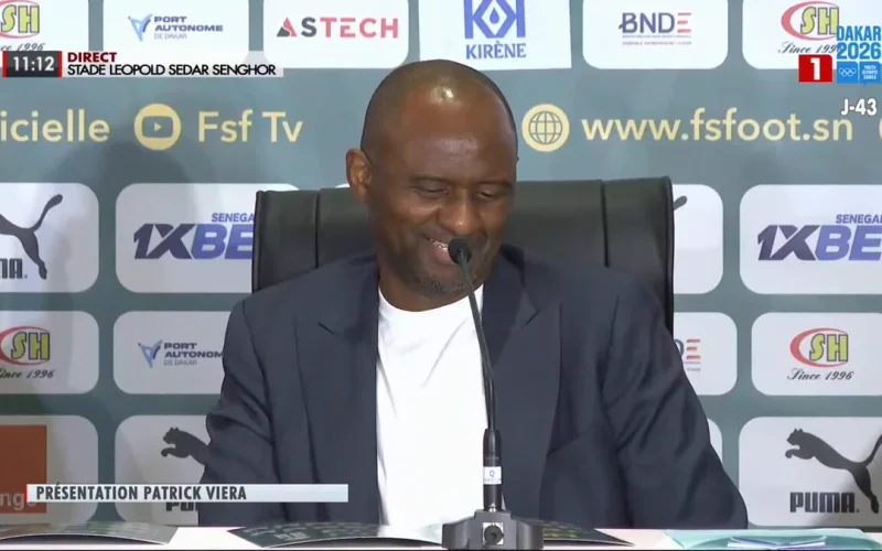 Patrick Vieira explique l’absence de Sadio Mané sur sa première liste