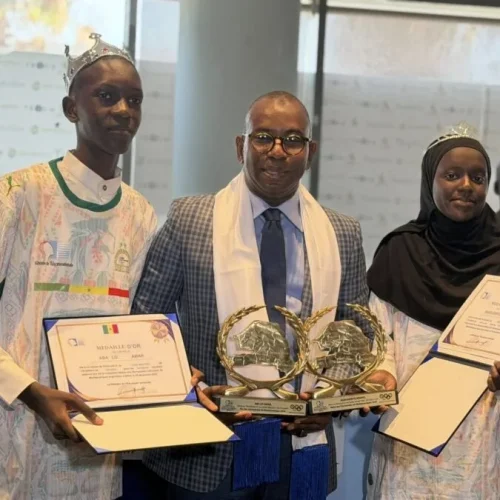 Aba Lo Amar et Marguerite Ndiaye sacrés aux Olympiades nationales de mathématiques 2026 au Sénégal