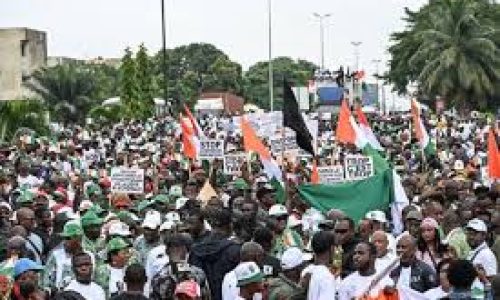 Manifestation du PDCI à Abidjan pour contester l’exclusion de ses candidats