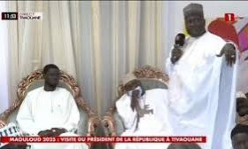 Visite présidentielle à Tivaouane en prélude au Gamou