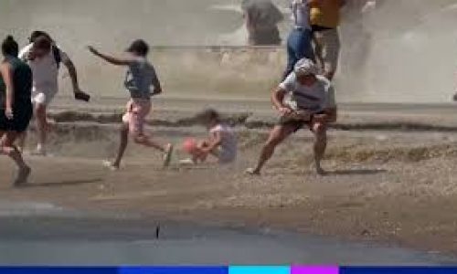 Grèce : frayeur à Skiathos, deux enfants projetés par le souffle d’un avion
