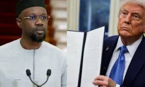 Ousmane Sonko charge Donald Trump et dénonce un « chaos mondial »