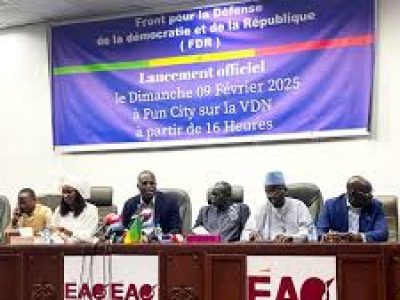 Le FDR alerte : « Le Sénégal sombre sous la gouvernance de Pastef »