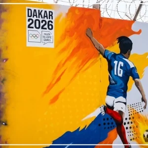 JOJ Dakar 2026 : quand les murs de Dakar racontent l’histoire olympique