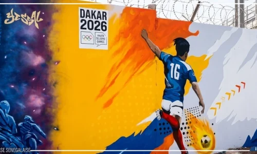 JOJ Dakar 2026 : quand les murs de Dakar racontent l’histoire olympique