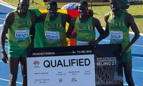 Athlétisme : les sprinteurs sénégalais valident leur billet pour Beijing
